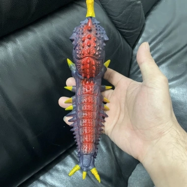 Mẫu EX Vũ Trụ Khủng Long Kích Thước Lớn Trẻ Em - Hypergelton Larva Bartra Ultraman Hiếm 6