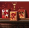 Mẫu Hot 2.026 Set Hộp Đựng Quà Tết Song Mã Phi Vân 1 Set + Túi Giá 65.000 2