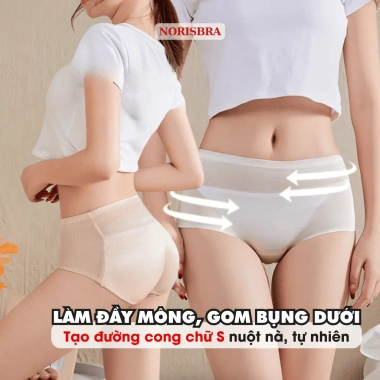 Mẫu Mới 2.026 Quần Lót Độn Mông Thoáng Khí AMYBRA N8.562 - Nâng Mông Tự Nhiên Giá 180.000₫