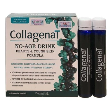 Mẫu mới 2.028 Pharmalife Collagen Cao Cấp Châu Âu Trẻ Hóa Da Collagenat No‑Age 10 ống 25ml – Giá ưu đãi 695.000₫