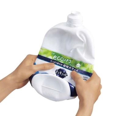 MẪU MỚI ECO Nước Rửa Bát Kao 1.250ml Nội Địa Nhật Bản Đậm Đặc - Giá 165k