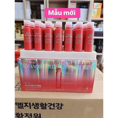 Mau mới Nước Uống Collagen Hanami LG Cao Cấp Hàn Quốc 42 lọ 25ml - Làm đẹp da, chống lão hoá, giảm giá 1.108.000₫ 10