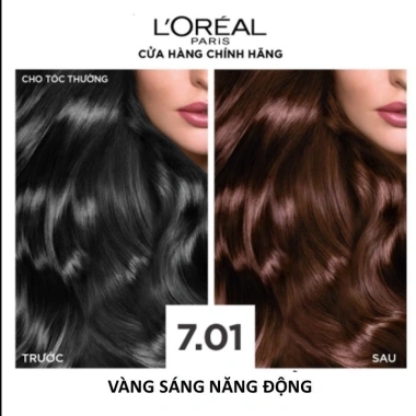 Màu nhuộm dưỡng tóc phủ bạc gấp 3 L'Oreal Excellence Crème 172ml - Bảo vệ, 195k 17