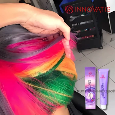 Màu Nhuộm LIGHT Trực Tiếp Innovatis 100g - Không Cần Tẩy, Không Nâng Nền, Lên Màu Chuẩn, 75.000 VND 7