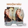 Màu Nhuộm Phủ Bạc Label Shine 500ml x2 - Đen, Nâu Tự Nhiên, Bền Màu, Giá Ưu Đãi 125k 9
