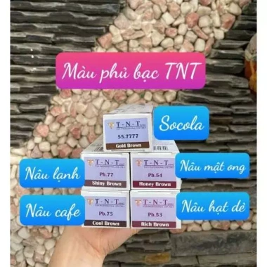 Màu Nhuộm Phủ Tóc Bạc TNT Collagen Plus 100ml - Bóng mượt, Giá chỉ 58.000đ