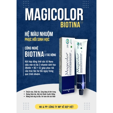 Màu Nhuộm Tóc Magicolor KLERAL 100ml – Lên Màu Chuẩn, Bền Màu, Bóng Tóc 3