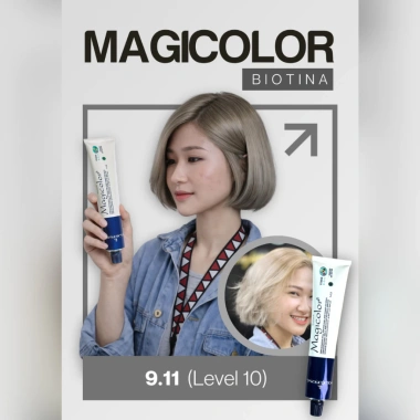 Màu Nhuộm Tóc Magicolor KLERAL 100ml – Lên Màu Chuẩn, Bền Màu, Bóng Tóc 7
