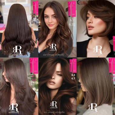 Màu Nhuộm Vĩnh Cửu RR Real Star Italy 100g Oxy Hóa Bóng Mượt Bền Màu Giá 115k 4