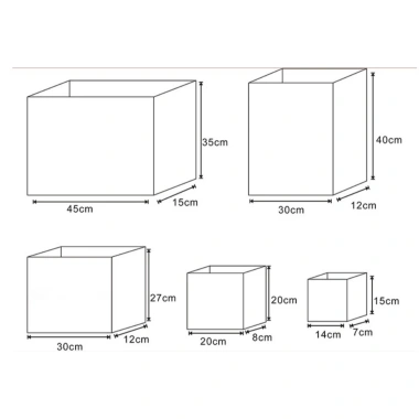 Mẫu rồng 5 chiếc - Quà tặng hộp giấy đỏ năm mới, giỏ quà đám cưới tài lộc, quà Tết sinh nhật 8.500 VND 2