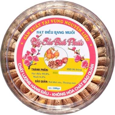 Mẫu Tết 500g Hạt Điều Nguyên Rang Muối - Xếp Hoa Đẹp Như Hình chỉ 160.000 VND 2