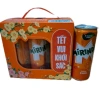Mẫu Xuân Hộp Quà Tết Mirinda Cam 6 Lon 320ml - Đậm Đà, Thơm Ngon, Quà Tặng 80.996