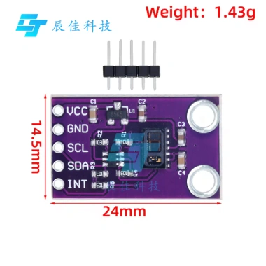 MAX30.105 MCU-30.105 Mô-đun cảm biến quang DC 5V phát hiện khói, hạt, ngọn lửa, tương thích Arduino STM, giảm giá 22%