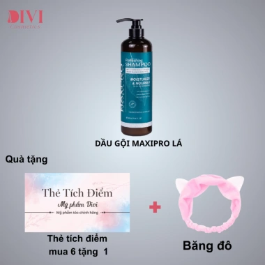 MAXIPRO Dầu gội xả dưỡng tóc mềm mượt giảm gàu ngăn gãy rụng 500/800ml - Chính hãng DiVi 279k