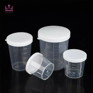 Maxrrh Ly Đo Thuốc Lỏng 10 Cái - 20/30/50 100ml, Trong Suốt, Nắp Du Lịch, 44.330₫