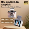 Máy ảnh CCD cao cấp cho học sinh - Lật màn hình, kết nối smartphone, chỉ 508.000₫