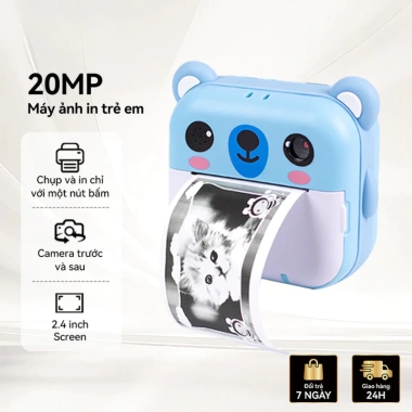 Máy Ảnh In Nhiệt Mini Y6E 20MP - Chụp Lấy Liền, Quay HD, Giá Ưu Đãi 517.000đ 9