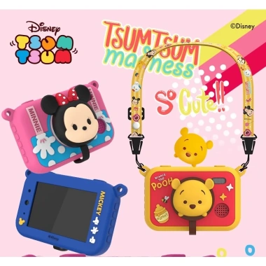 Máy ảnh kỹ thuật số 1.080P Disney Mickey Winnie – Quà sinh nhật bé 989.999₫