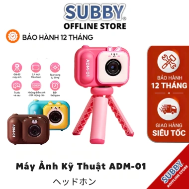 Máy Ảnh Kỹ Thuật Số Mini 1.080P 48MP Màn Hình IPS 2.4 inch Kèm Thẻ Nhớ Đầu Đọc Cho Bé - Giá 558.000 VND