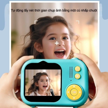 Máy Ảnh Kỹ Thuật Số Mini 1.080P 48MP Màn Hình IPS 2.4 inch Kèm Thẻ Nhớ Đầu Đọc Cho Bé - Giá 558.000 VND 7 Máy Ảnh Kỹ Thuật Số Mini 1.080P 48MP Màn Hình IPS 2.4 inch Kèm Thẻ Nhớ Đầu Đọc Cho Bé - Giá 558.000 VND 7