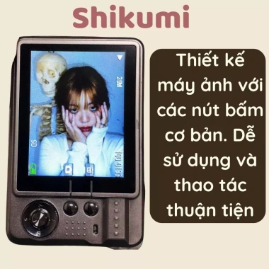 Máy ảnh kỹ thuật số mini SHIKUMI V2 48MP siêu mỏng, nhỏ gọn, tặng thẻ nhớ - Giá chỉ 690.000₫ 5