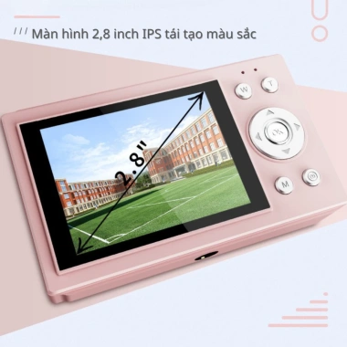 Máy ảnh kỹ thuật số Retro CCD 64MP 4K - Du lịch vintage nhỏ gọn, WiFi, filter sáng tạo, giảm giá 20%