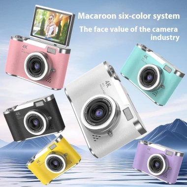 Máy ảnh kỹ thuật số YMX 007 màn hình lật 180° CCD cho trẻ em - Đọc thẻ SD/32GB, giá ưu đãi 567.600₫ 5