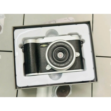 Máy ảnh mini 512GB 4K retro CCD - Chụp ảnh, quay phim, chơi game, thời trang du lịch, học sinh, giá 500k 4