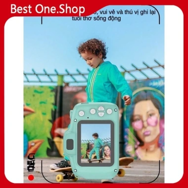 Máy ảnh mini HD cho trẻ em CLUBLU – Camera kỹ thuật số hoạt hình, tặng thẻ nhớ, thiết kế dễ thương, phù hợp bé 3 tuổi 8