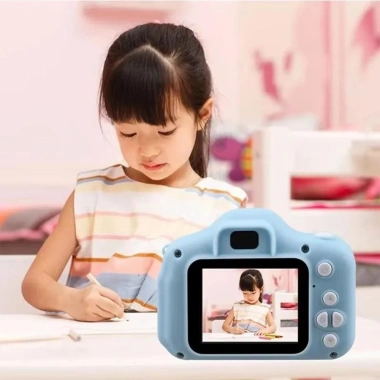 Máy ảnh mini KANNERT 2 inch HD 1.080P vintage, chụp ảnh video, quà tặng sinh nhật