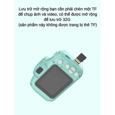 Máy ảnh mini kỹ thuật số HD cho trẻ em - Quà tặng CLUBLU, giá ưu đãi 57.720₫ 5 Máy ảnh mini kỹ thuật số HD cho trẻ em - Quà tặng CLUBLU, giá ưu đãi 57.720₫ 5