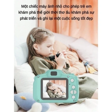 Máy ảnh mini kỹ thuật số HD cho trẻ em - Quà tặng CLUBLU, giá ưu đãi 57.720₫ 6 Máy ảnh mini kỹ thuật số HD cho trẻ em - Quà tặng CLUBLU, giá ưu đãi 57.720₫ 6