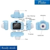 Máy ảnh mini kỹ thuật số HD hoạt hình dễ thương cho trẻ em, thẻ nhớ, giá 39.500₫ 6