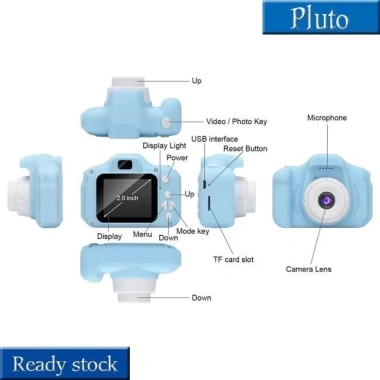 Máy ảnh mini kỹ thuật số HD hoạt hình dễ thương cho trẻ em, thẻ nhớ, giá 39.500₫ 6