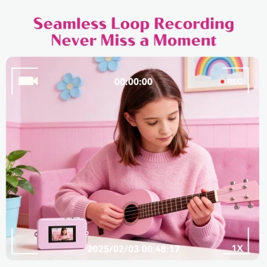 Máy ảnh mini Thumb Cam LED, quay video HD, phù hợp Vlog TikTok, giá 382.800đ 3 Máy ảnh mini Thumb Cam LED, quay video HD, phù hợp Vlog TikTok, giá 382.800đ 3