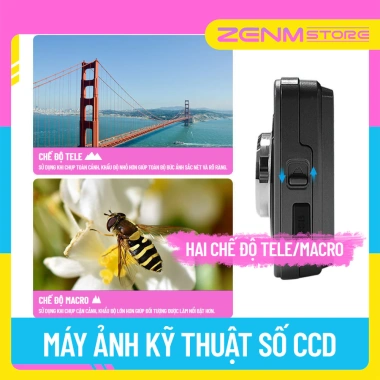 Máy Ảnh Mini V2 48MP - Quay 1.080p, Siêu Nhẹ 198g, Tặng Thẻ 8/16GB, Giá 187.600