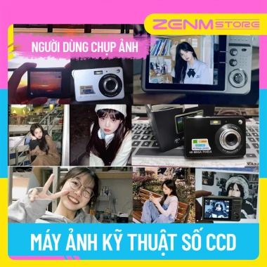 Máy Ảnh Mini V2 48MP - Quay 1.080p, Siêu Nhẹ 198g, Tặng Thẻ 8/16GB, Giá 187.600