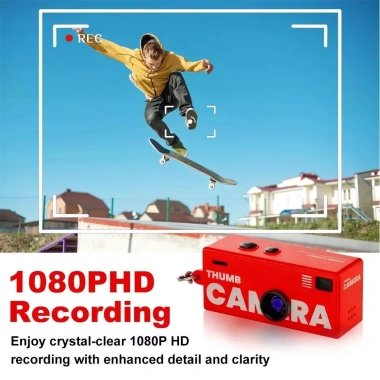 Máy ảnh móc khóa Mini G6 0.96 inch 1.080P 130° LCD TFT - Ống kính góc rộng, Flash, thẻ nhớ, học sinh 6