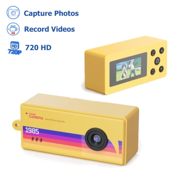 Máy ảnh móc khóa Mini G6 0.96 inch 1.080P 130° LCD TFT - Ống kính góc rộng, Flash, thẻ nhớ, học sinh 10