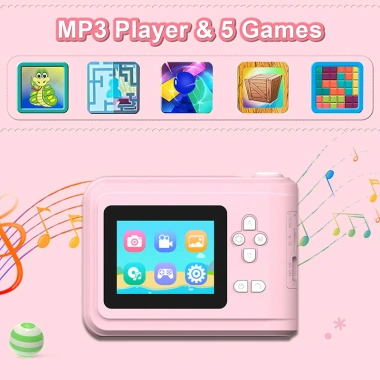 Máy ảnh S7 màn hình IPS 2,4 inch - In nhiệt tức thì, video, quà tặng trẻ em 218.900₫