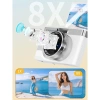 Máy ảnh SHIGONG 1.080P – 8x Zoom, chống rung, màn hình lật 180°, flash, di động 3