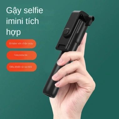 Máy ảnh thể thao 360 cầm tay Mini - Chân selfie tự động, đỡ không dây, chỉ 175.000đ