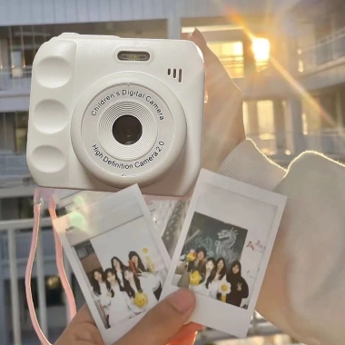 Máy ảnh trẻ em cảm biến kép độ nét cao, phù hợp học sinh - Giá chỉ 369.659 VND