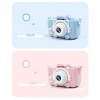 Máy ảnh trẻ em camera kép Full HD 1.080 Selfie và Quay video, 2 màu xanh hồng, giá chỉ 172.000 VND