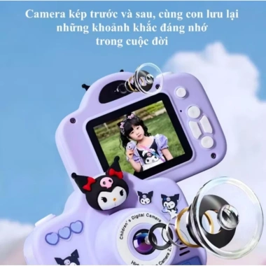 Máy ảnh trẻ em đa chức năng, quay video, nghe nhạc, chơi game - tặng thẻ nhớ 16G, giá chỉ 320.000đ 5