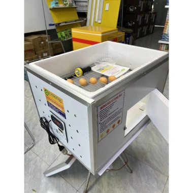 Máy Ấp Trứng 54 Trứng - Thùng Xốp và Alu Viền Nhôm, Chạy Nhiệt Dây Cacbon, Nở trên 95% - Giá 749.000 VND