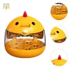 Máy ấp trứng gà cút dễ thương, cửa sổ trong suốt, độ ẩm & nhiệt độ ổn định, 10 khay, bảo hành 12 tháng, tiết kiệm điện, giá ưu đãi 369k 8