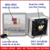 Máy Ấp Trứng Gà Mini P100 Ánh Dương Tự Lắp Thùng Xốp, Ấp Trứng Vịt, Giá Chỉ 490.000₫