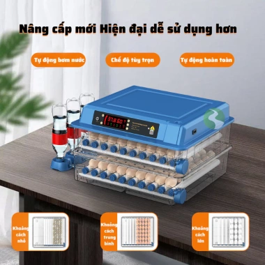 Máy ấp trứng gà mini tự động Dương Ninh thế hệ mới 220/12V A1.234 – Thông minh, hiện đại, giá ưu đãi 1,267,200₫ 3 Máy ấp trứng gà mini tự động Dương Ninh thế hệ mới 220/12V A1.234 – Thông minh, hiện đại, giá ưu đãi 1,267,200₫ 3