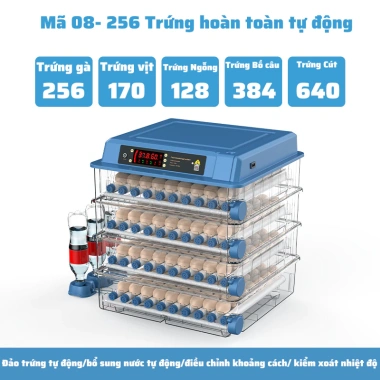 Máy ấp trứng gà mini tự động Dương Ninh thế hệ mới 220/12V A1.234 – Thông minh, hiện đại, giá ưu đãi 1,267,200₫